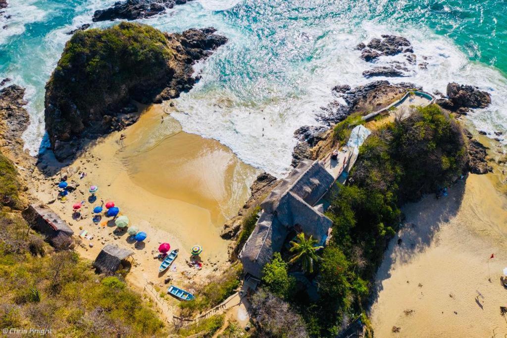 Playa Amor - Private Villa & Best Views Зиполите Экстерьер фото
